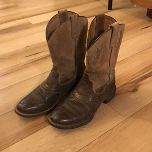 Ariat Leather Cowboy Boots